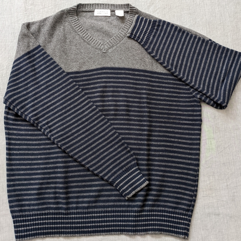 Barneys cotton v-neck sweater